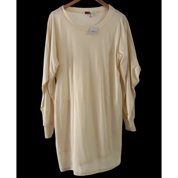 Free People Beach oversized Batwing long sleeve Dress NWT - Picture 1 of 3